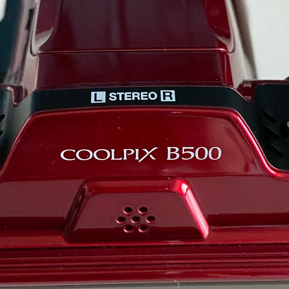 Used red COOLPIX B500 Digital Camera from Nikon
